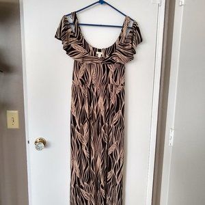 3/4 length dress